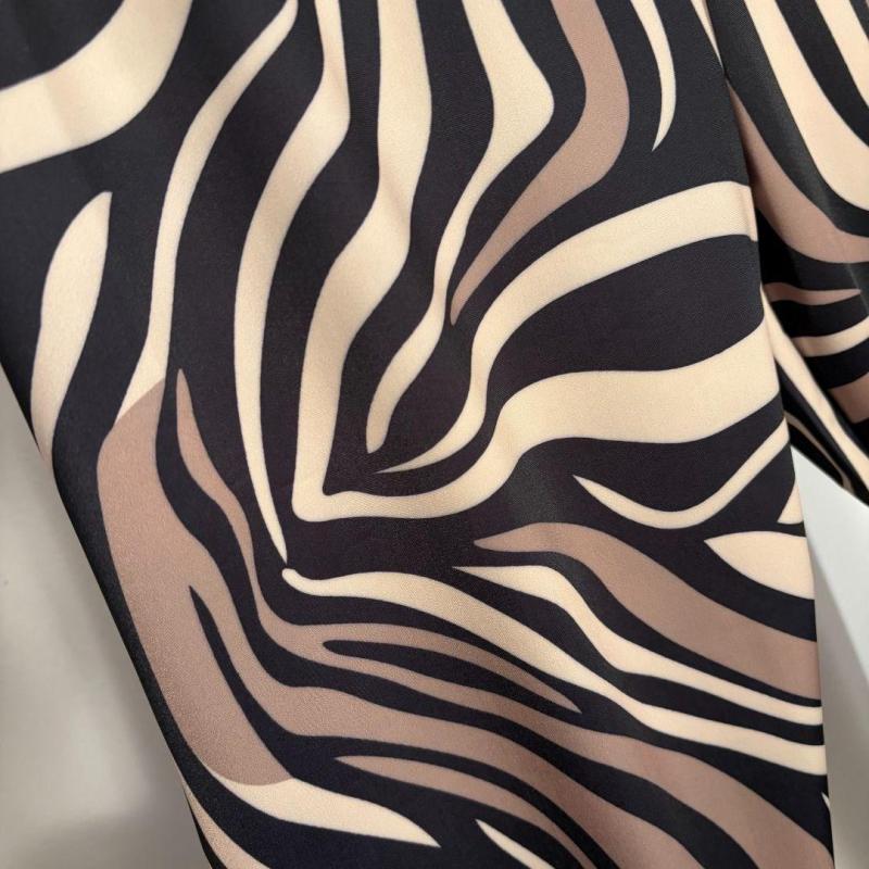 2026 Diseñador Moda Mujer Activewear Leggings Ropa Europa América Ropa De Lujo Pantalones De Yoga Nuevo Zebra Color Block Print Stretch Slim Fit Leggings S-Xxl - Imagen 4