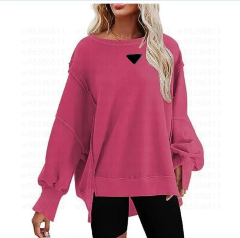 2026 Sudaderas Con Capucha Perfectas De Gran Tamaño Otoño Para Mujer Diseñadores Sudaderas Con Capucha Suéter Deportes Cuello Redondo Manga Larga Casual Sudaderas Sueltas