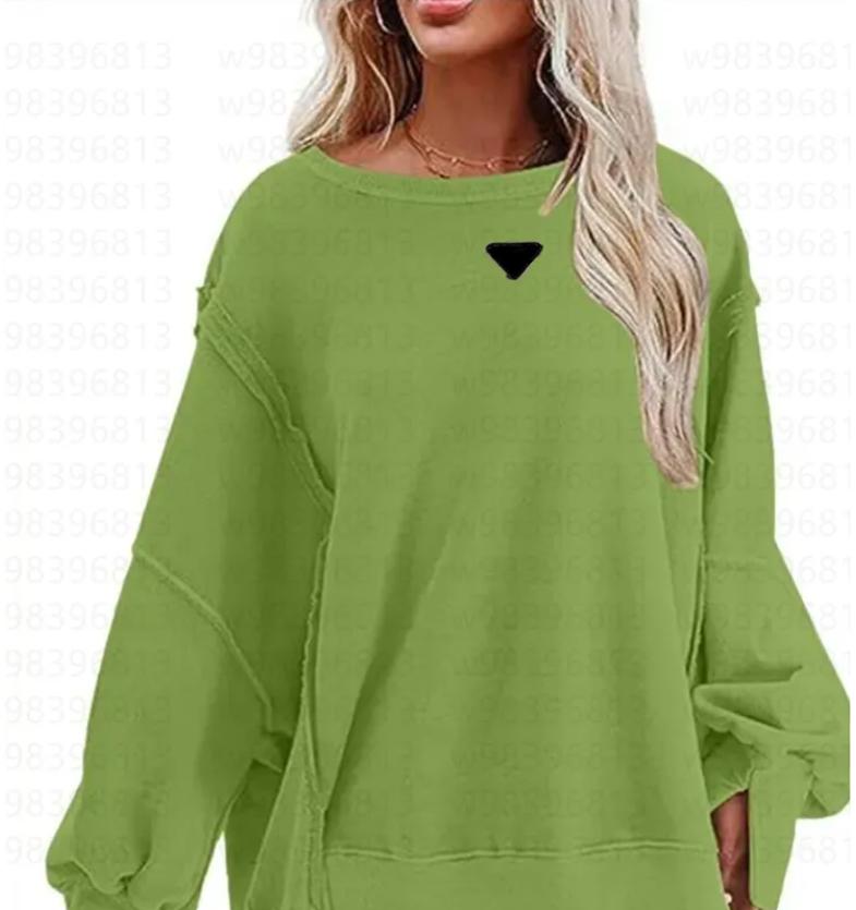 2026 Sudaderas Con Capucha Perfectas De Gran Tamaño Otoño Para Mujer Diseñadores Sudaderas Con Capucha Suéter Deportes Cuello Redondo Manga Larga Casual Sudaderas Sueltas - Imagen 2