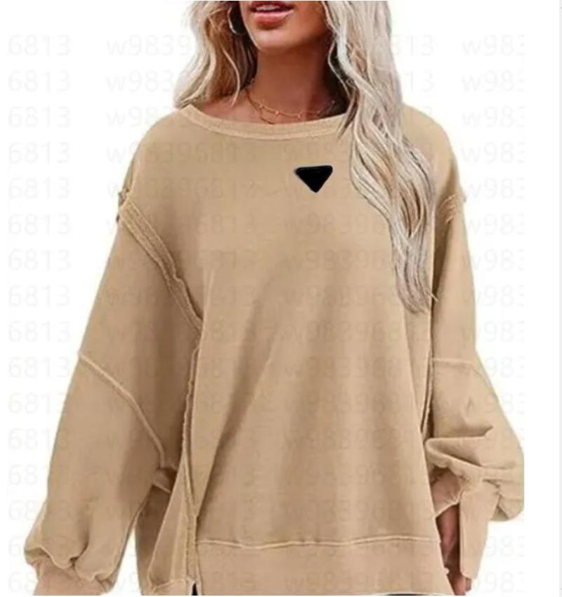 2026 Sudaderas Con Capucha Perfectas De Gran Tamaño Otoño Para Mujer Diseñadores Sudaderas Con Capucha Suéter Deportes Cuello Redondo Manga Larga Casual Sudaderas Sueltas - Imagen 5