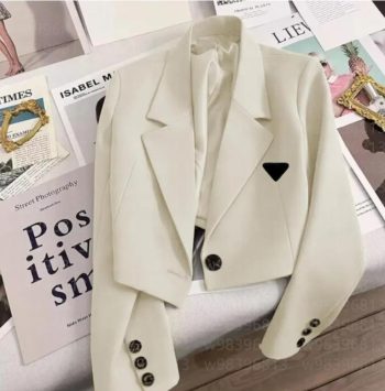 2026 Trajes De Mujer Blazers Chaqueta De Mujer Blazer Otoño Casual Manga Larga Slim Fit Jacketes Color Sólido Abrigo De Talla Grande