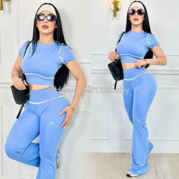 Chándal De Diseñador, Conjunto Deportivo De Verano, Conjunto De Pantalones De Dos Piezas, Camiseta De Manga Corta A La Moda Para Mujer Y Pantalones Largos, Traje Deportivo Informal