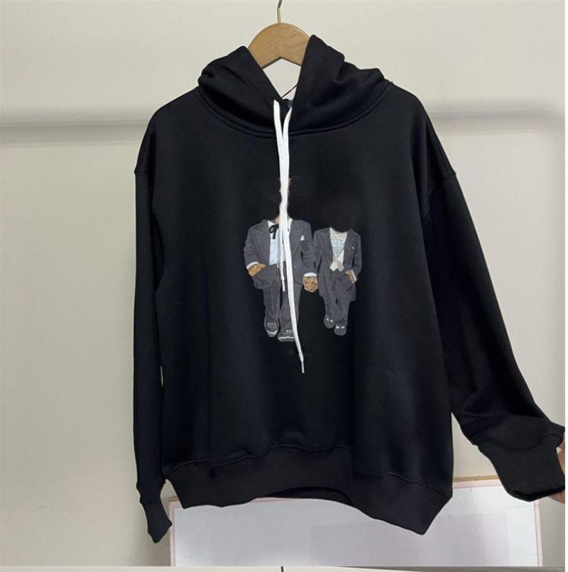 Diseñador Para Mujer Sudaderas Moda Sudadera Letra Impresión Suelta Mujeres Jerseys Otoño Invierno Abrigos Con Capucha Casual Tops - Imagen 3