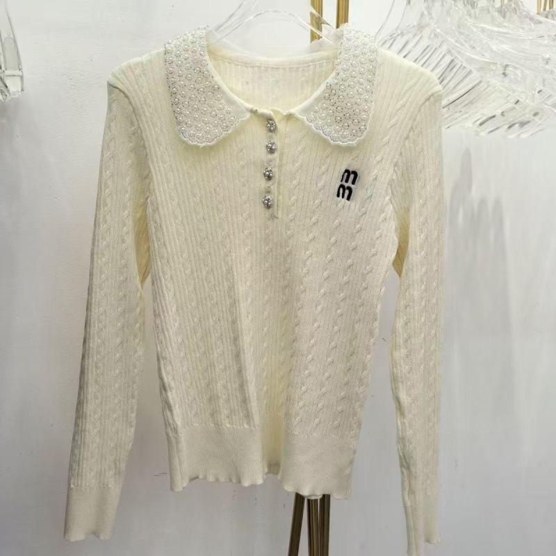 Ligero De Estilo Europeo Autumn Autumn Heavy Doll Collar Cuello De Uñas Top De Manga Larga - Imagen 3
