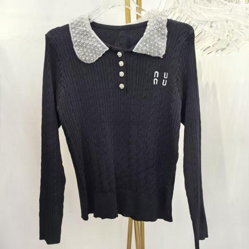 Ligero De Estilo Europeo Autumn Autumn Heavy Doll Collar Cuello De Uñas Top De Manga Larga - Imagen 4