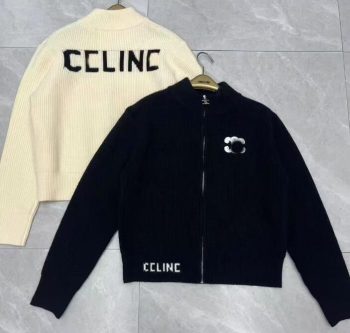 Line562 Suéteres De Lujo Para Mujer De Manga Larga Para Niñas Con Cremallera Cardigan Puentes Suéter De Diseñador Ropa De Mujer