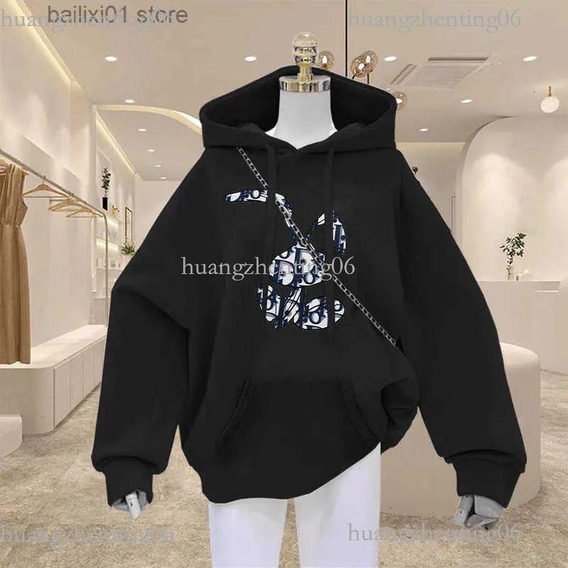 Mujeres High Quty Sudaderas Con Capucha Casuales Harajuku Y2k Diseñador Señoras Luuxry Sudadera Con Capucha Mujer Vintage Moda Jerseys Ropa T250912 - Imagen 4