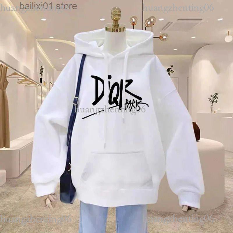 Mujeres High Quty Sudaderas Con Capucha Casuales Harajuku Y2k Diseñador Señoras Luuxry Sudadera Con Capucha Mujer Vintage Moda Jerseys Ropa T250912 - Imagen 5