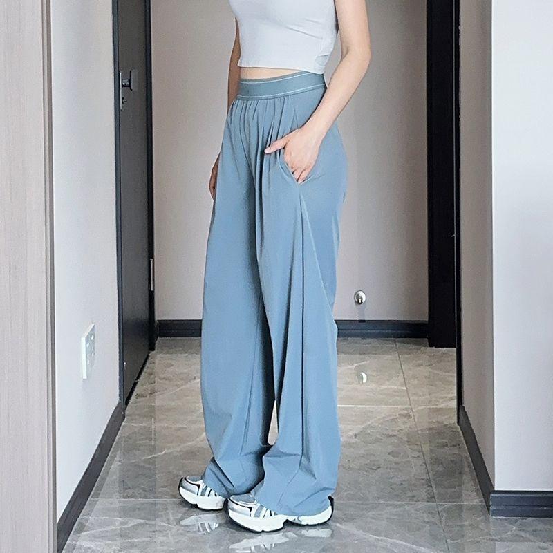 Pantalones De Yoga Elásticos De Cintura Alta De Diseñador Para Mujer - Pantalones De Fitness Duraderos Para Bailar, Ropa Informal, Pantalones Activos De Traje Verde Oliva De Lujo - Imagen 4