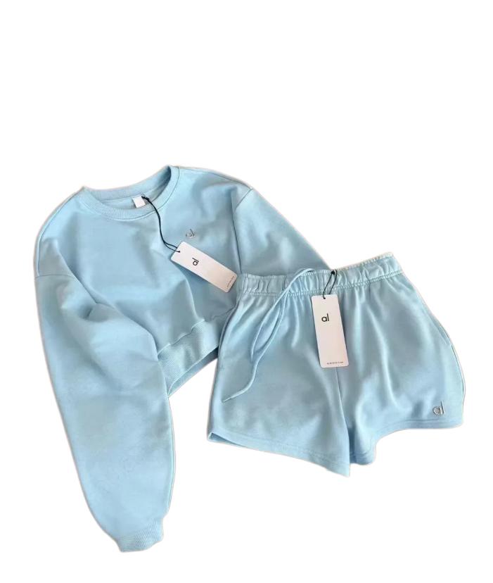 Sudaderas Con Capucha Para Mujer, Traje Deportivo Con Estampado De 2 Piezas Para Yoga, Ropa Deportiva Para Correr, Ropa Con Capucha, Pantalones Cortos Con Capucha - Imagen 4