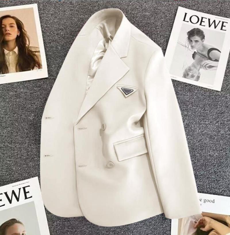 Trajes Para Mujeres Blazers Business Casual Cashors Color Pure Metal Pattern Lady Coats Hombre Para Mujer Diseñadora De Ropa De Lujo - Imagen 4