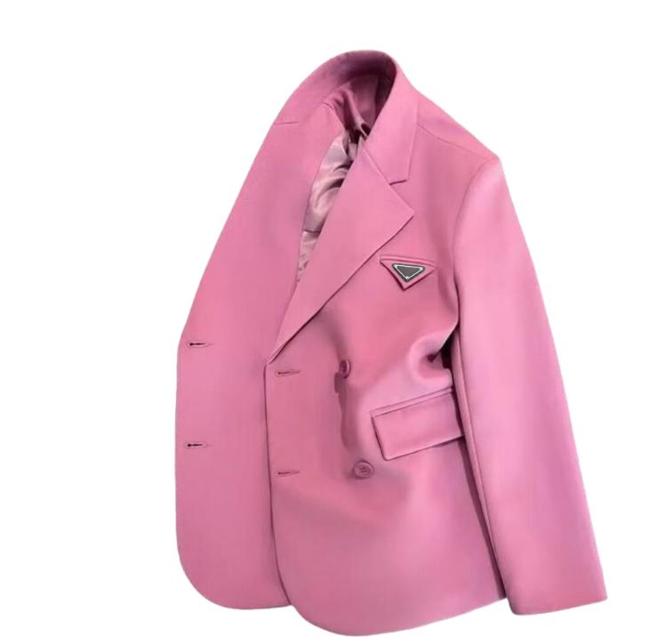 Trajes Para Mujeres Blazers Business Casual Cashors Color Pure Metal Pattern Lady Coats Hombre Para Mujer Diseñadora De Ropa De Lujo - Imagen 5
